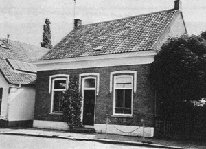 Huisje op De Biest aan de Van Coothstraat in Boxmeer